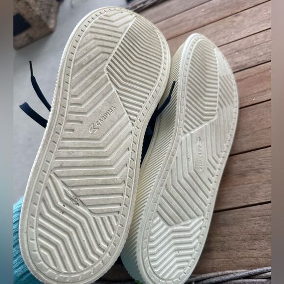 Cariuma Shadow Blue Canvas OCA LOW Sneakers 9M/10.5W - Picture 6 of 8